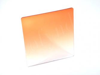 Rektangul&auml;rt tonat solnedg&aring;ngsfilter (orange)